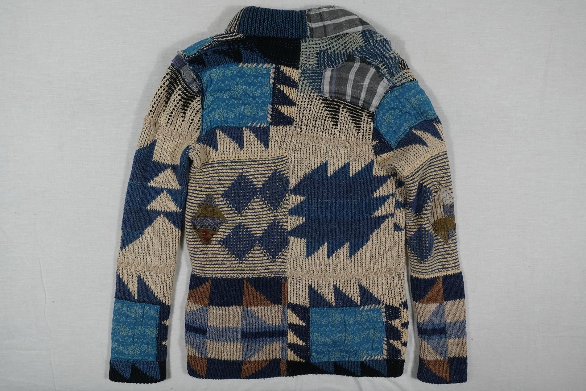 Denim & Supply Ralph Lauren Ralph Lauren Denim & Supply Cardigan Sweater Aztec Indian XS Size XS / US 0-2 / IT 36-38 - 2 Thumbnail