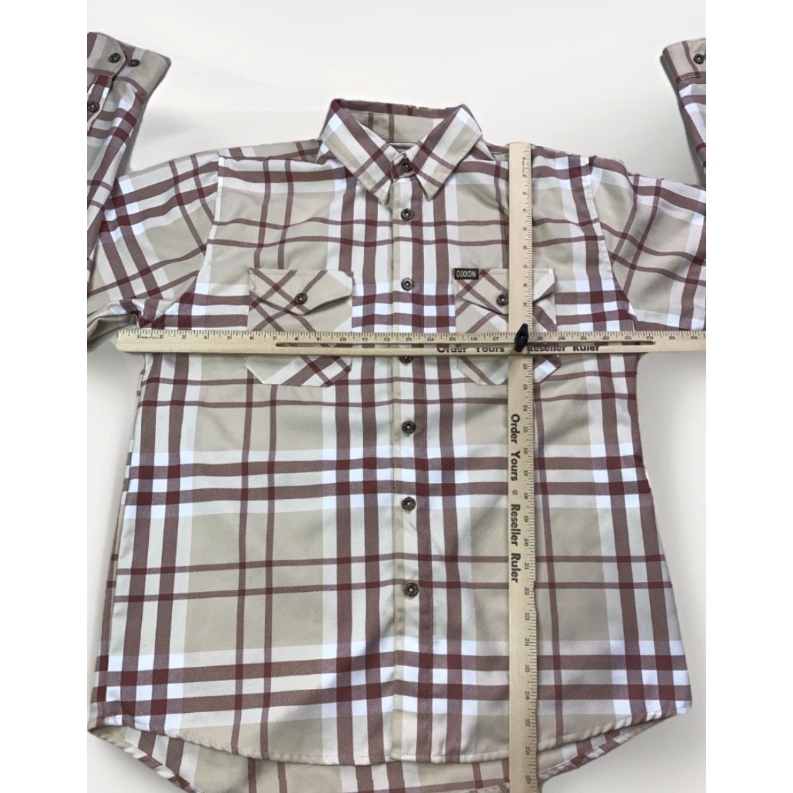 CO Dixxon Flannel Co The Burleigh D-Tech Mens Large Shirt-12938 Size US L / EU 52-54 / 3 - 7 Thumbnail
