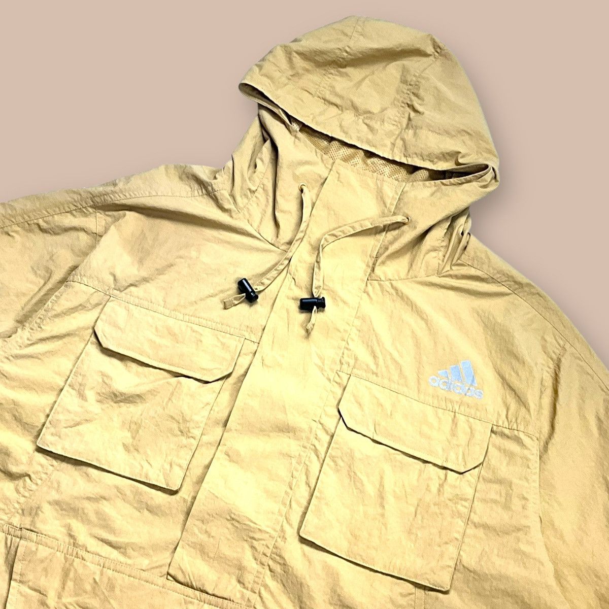 Adidas Adidas PRSVE Woven Anorak Jacket Size US XXL / EU 58 / 5 - 7 Thumbnail