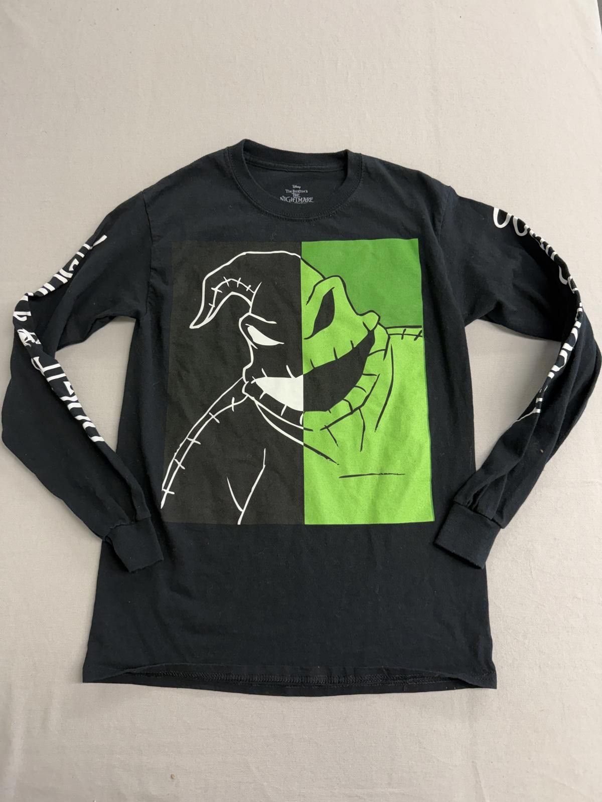 Disney Oogie Boogie LS Tee - Nightmare Before Christmas T-shirt -S Size US S / EU 44-46 / 1 - 1 Thumbnail