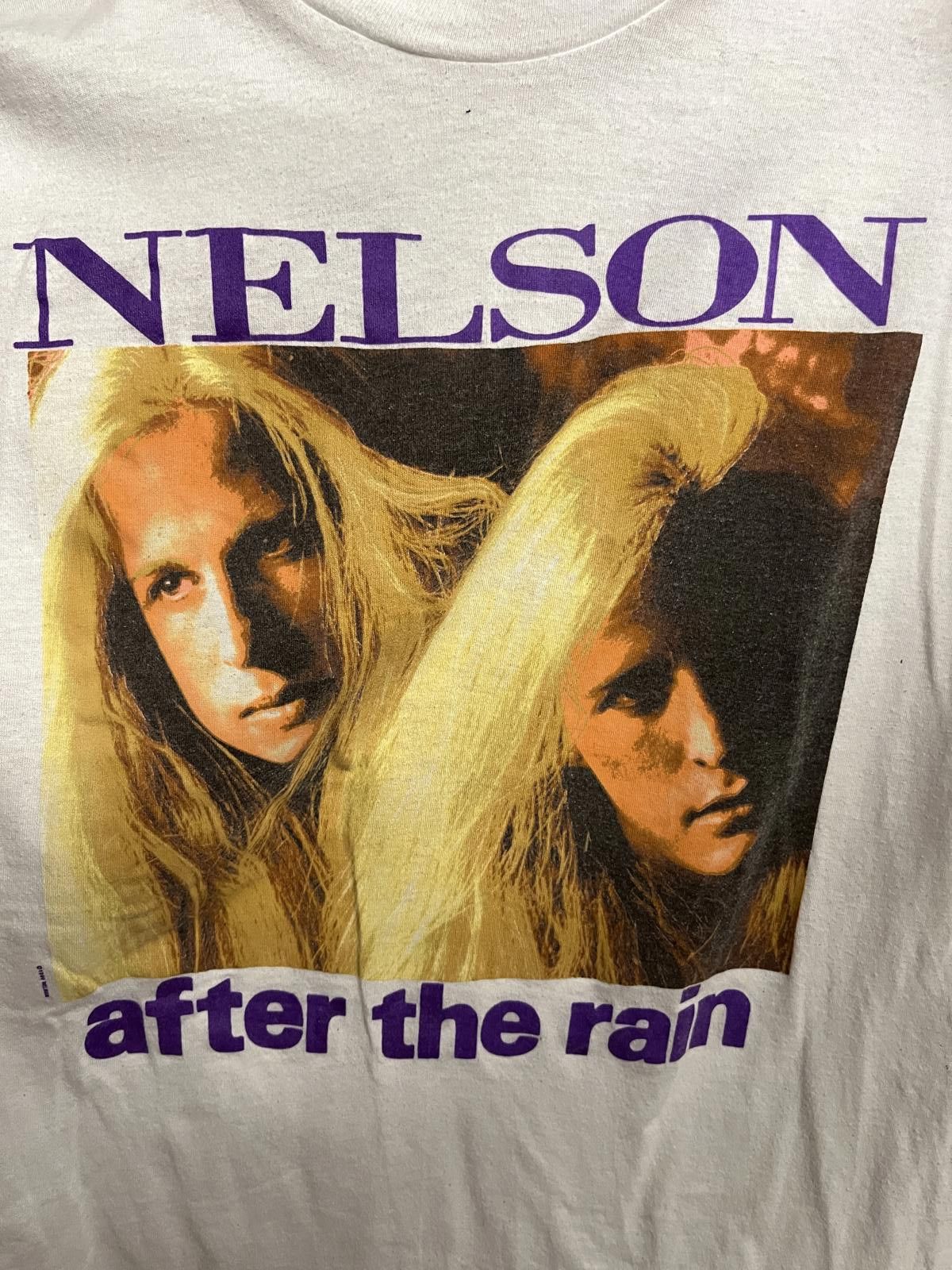 Anvil Vintage Band Nelson After the Rain T-shirt - Nelson Twins -L Size US L / EU 52-54 / 3 - 4 Thumbnail