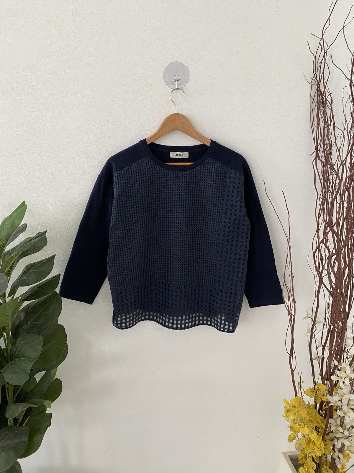Issey Miyake × Zucca Zucca Miyakee L/S blue colour nice design Size US M / EU 48-50 / 2 - 7 Thumbnail