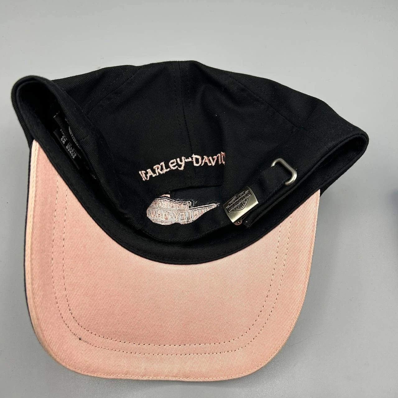 Harley Davidson Harley Davidson Motorcycles Hat Embroidered StrapBack Cotton Size ONE SIZE - 3 Thumbnail