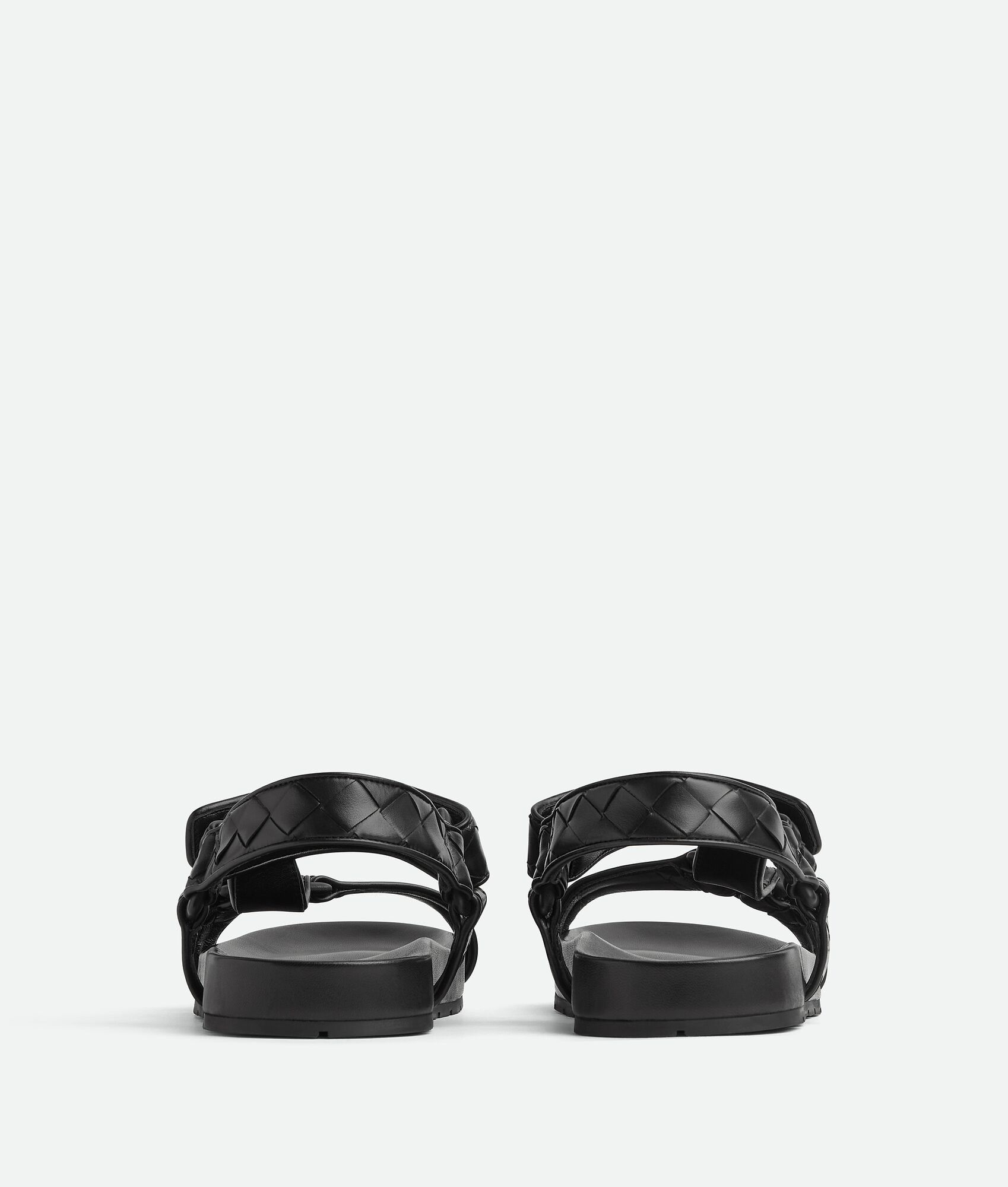 Bottega Veneta o1w1db10825 Trip Sandals in Black Size US 10 / EU 43 - 3 Thumbnail