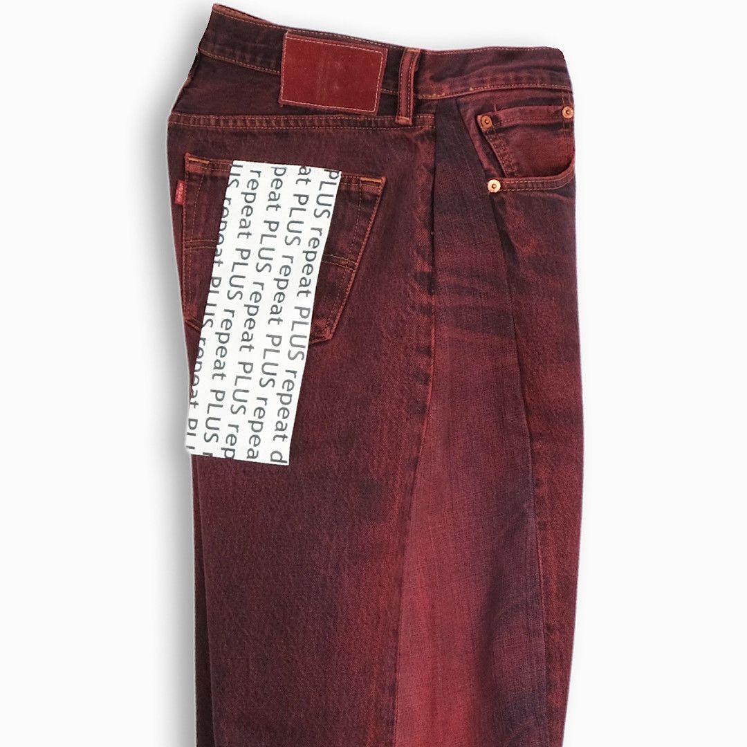 Japanese Brand × Levi's × Vintage REPEAT PLUS 002 Dirty Red 32 size (RP002R3201) Size US 32 / EU 48 - 4 Thumbnail