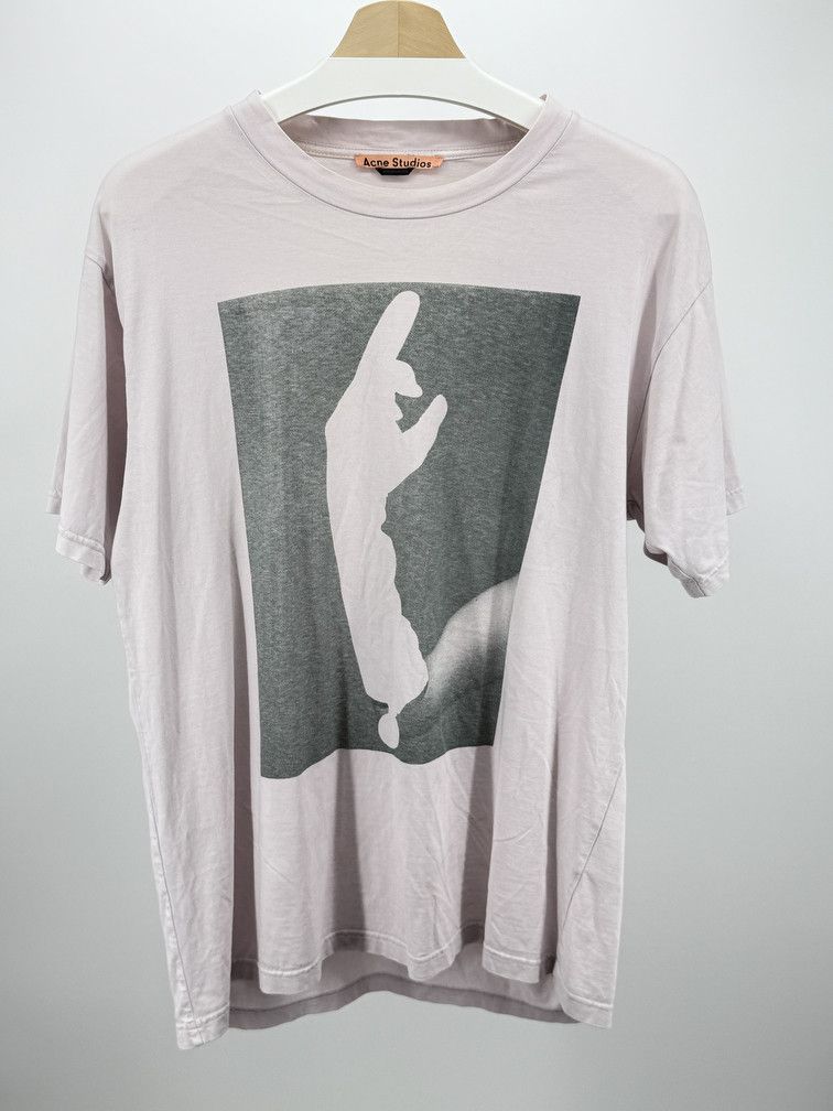 Acne Studios Middle Finger Tee Size US S / EU 44-46 / 1 - 1 Thumbnail