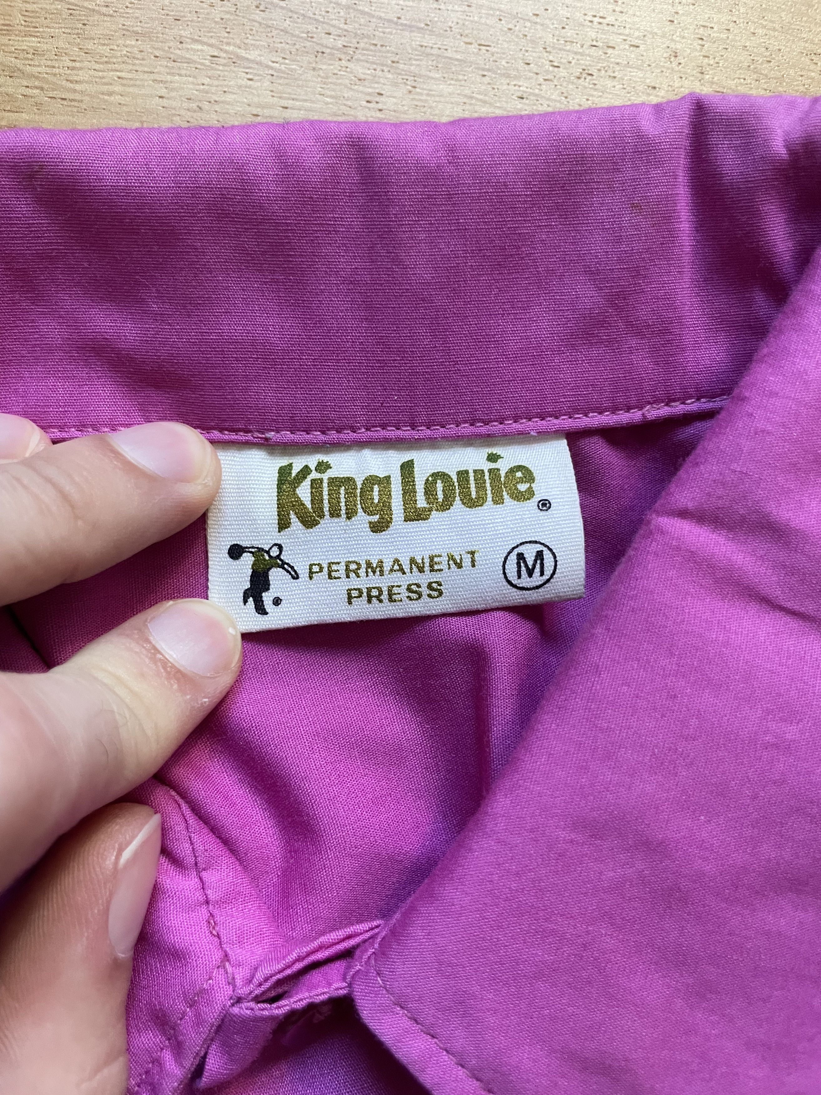 Vintage Vintage 70s/60s Chain-Stitch Bowling Shirt Size US M / EU 48-50 / 2 - 3 Thumbnail