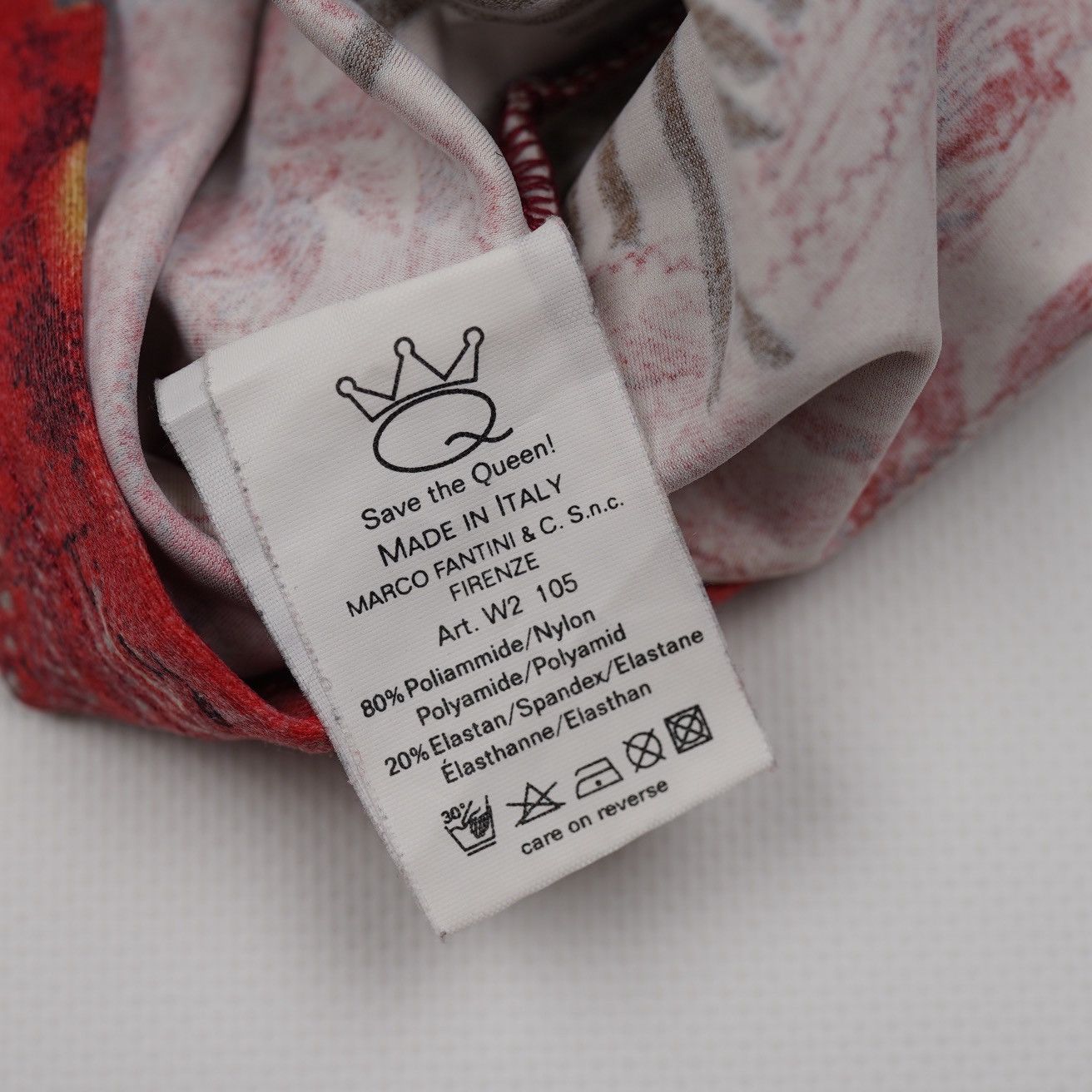 Other Save The Queen Nylon Printed Top Gaultier style mesh Size L / US 10 / IT 46 - 13 Thumbnail