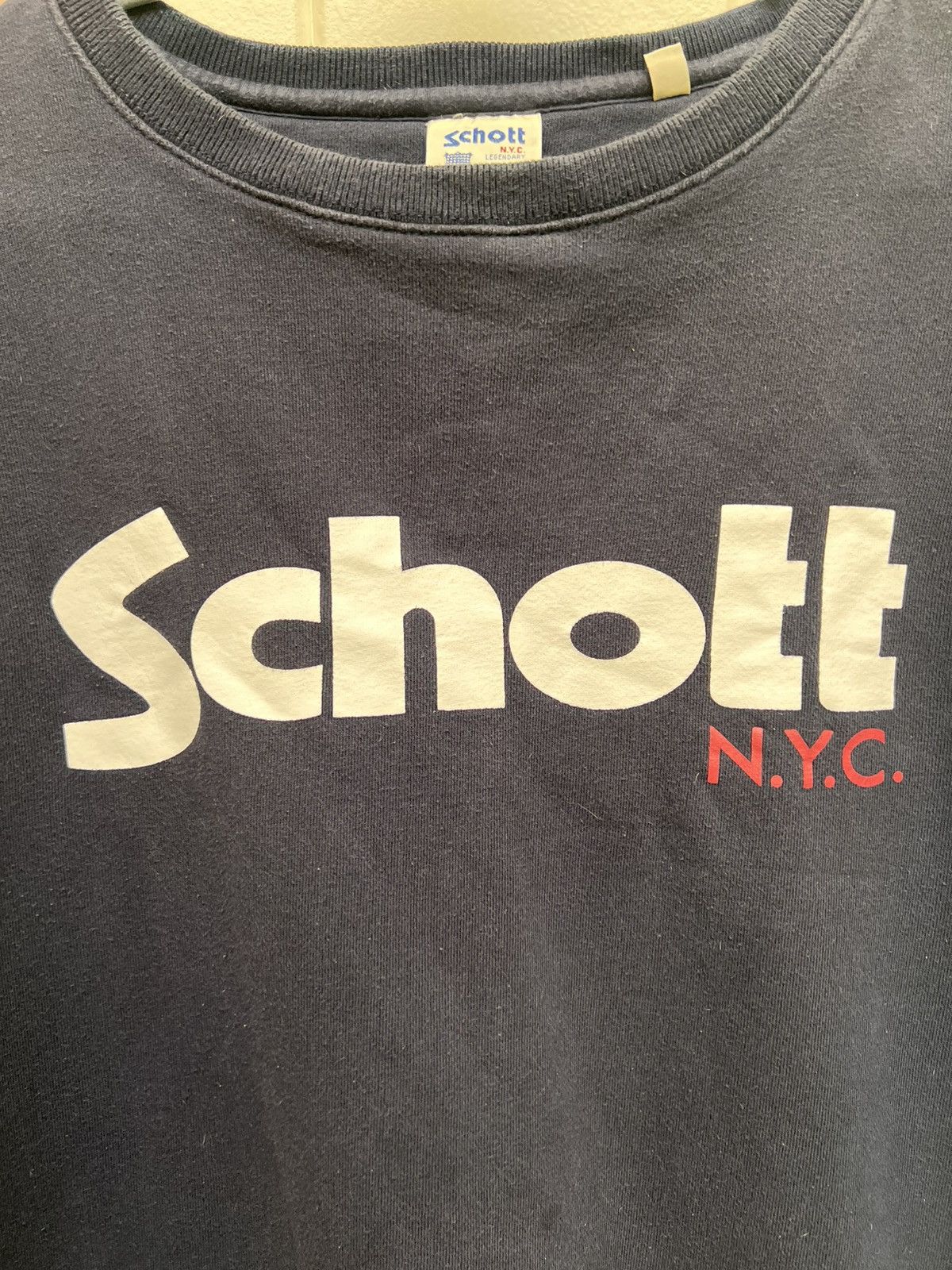Schott Vintage SCHOTT CREWNECK Size US XXL / EU 58 / 5 - 2 Thumbnail