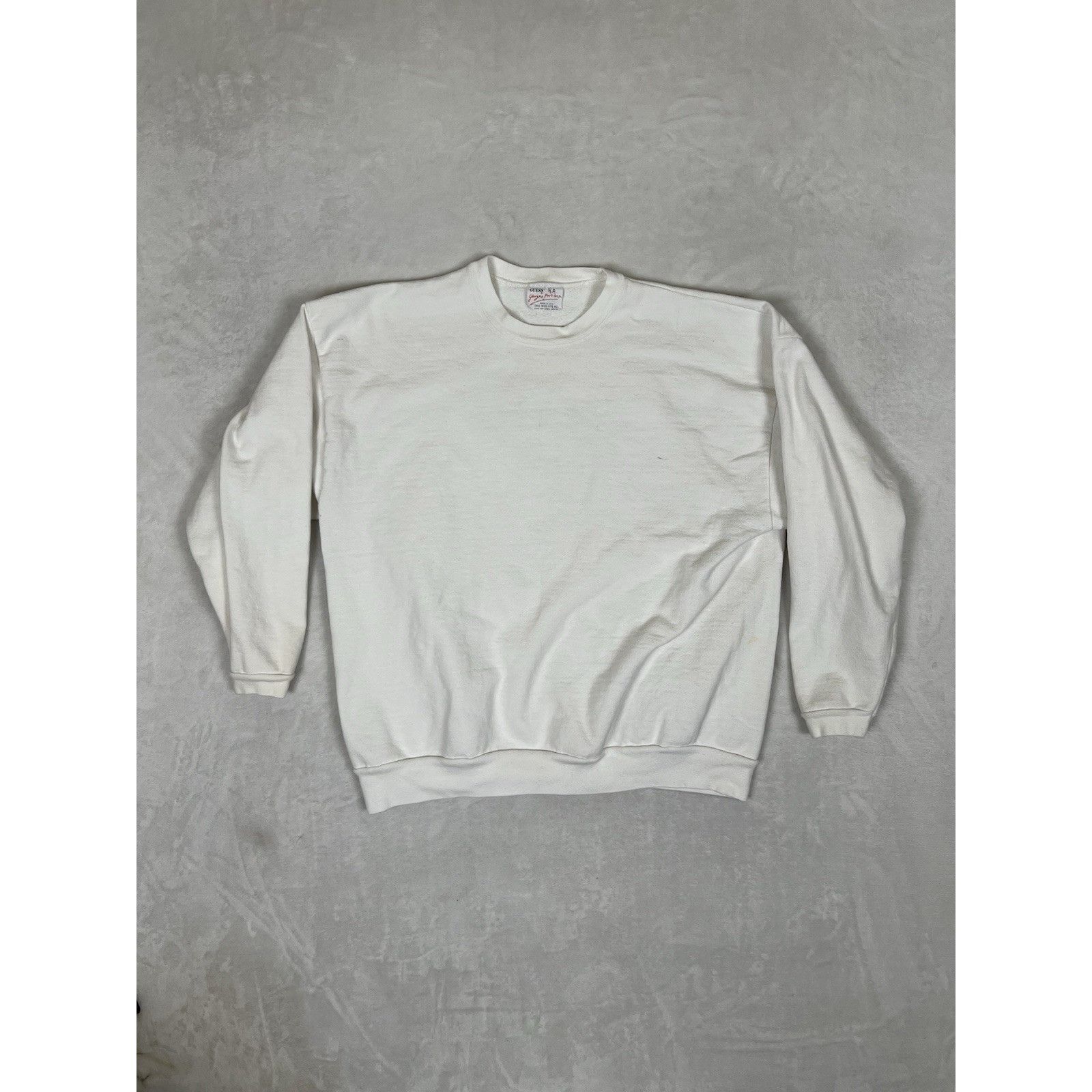 Guess Vintage Guess Jeans USA Crewneck Sweatshirt Adult Size Mediu Size US M / EU 48-50 / 2 - 2 Thumbnail