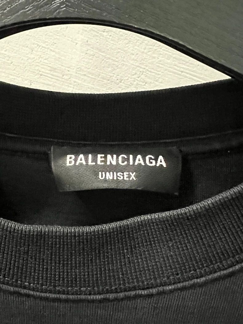 Balenciaga Balenciaga Short-sleeve paris black option Size US L / EU 52-54 / 3 - 4 Thumbnail
