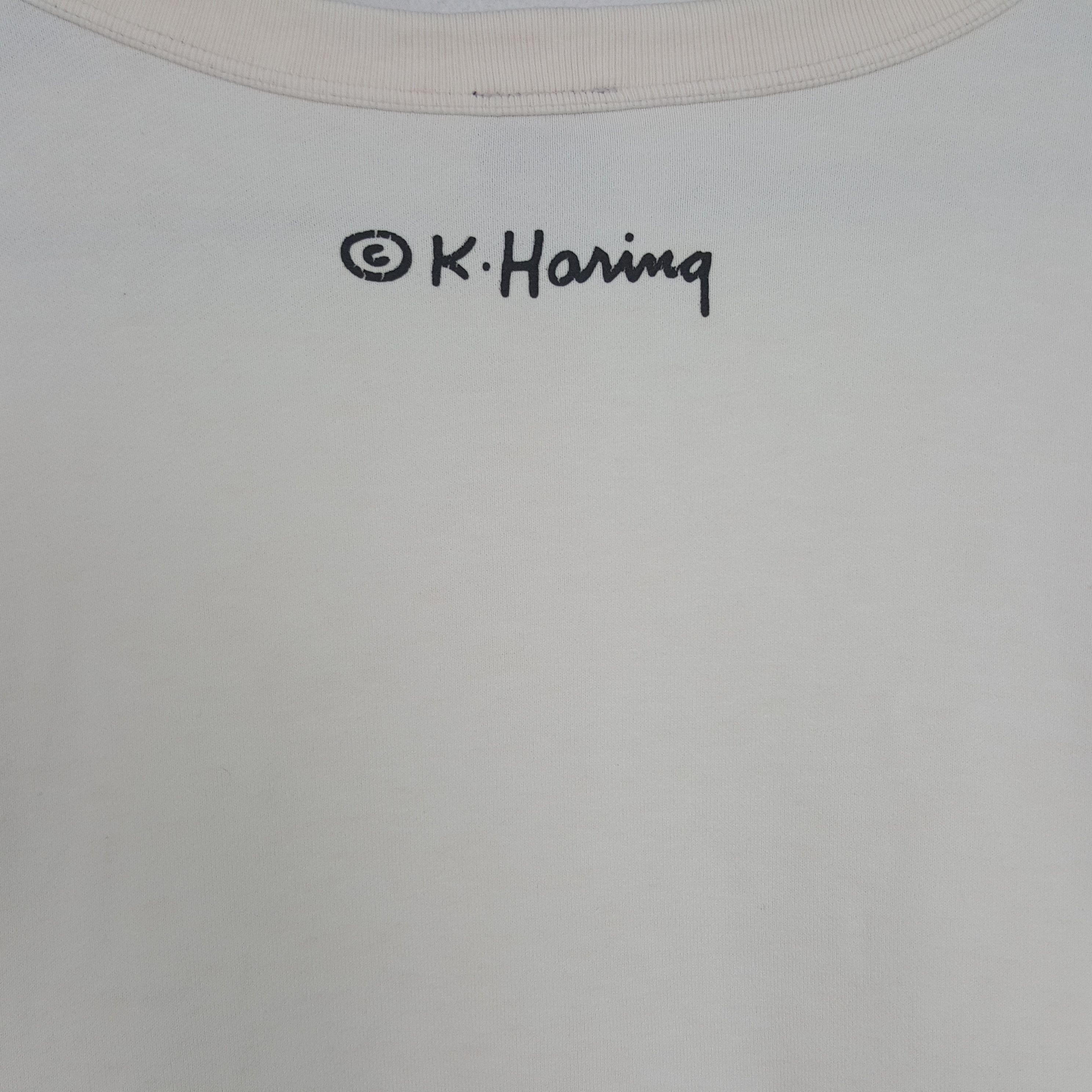Keith Haring × Vintage Vintage Keith Haring Sweatshirt Size US L / EU 52-54 / 3 - 4 Thumbnail
