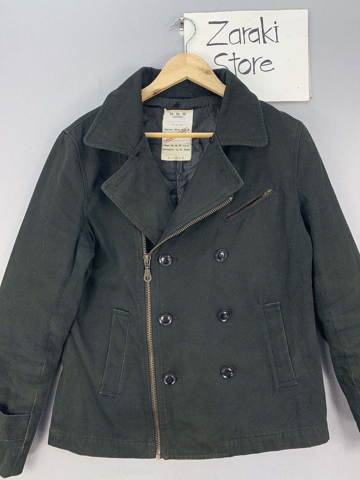 Seditionaries Vintage Double Breasted Punk Style Zipper Jacket Size US M / EU 48-50 / 2 - 3 Thumbnail