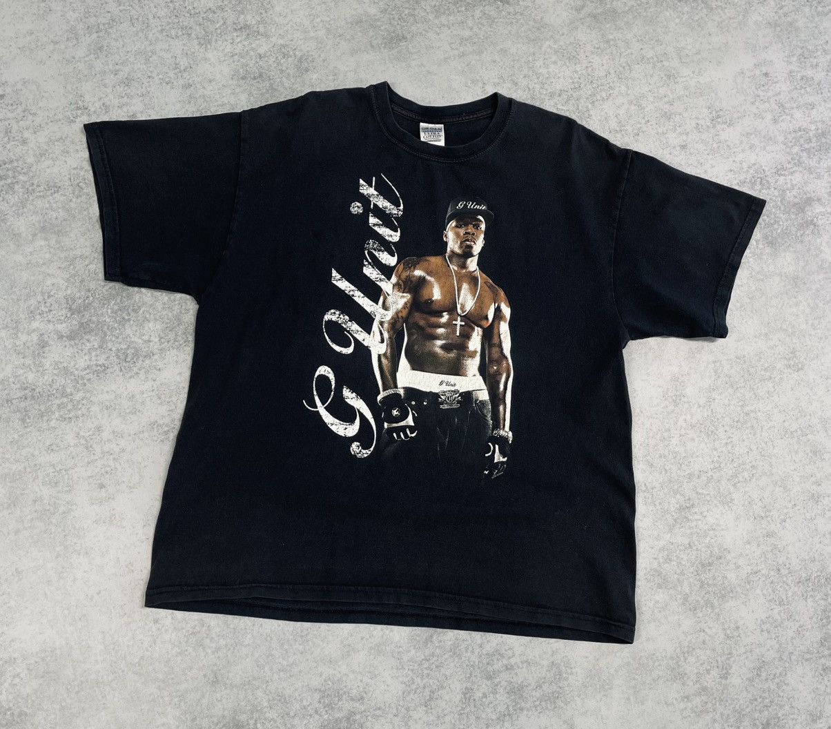 50 Cent × G-Unit × Vintage Tee Jersey G-unit Rap Music 00s 90s