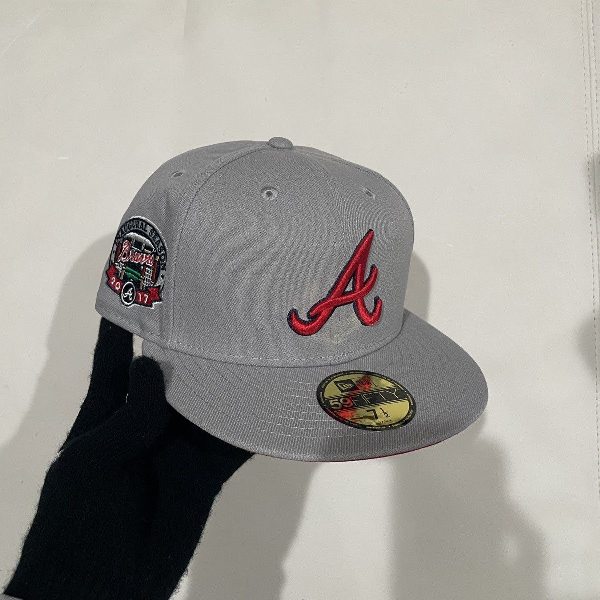 Hat Club 7 1/2 Atlanta Braves Inaugural 2017 Patch Size ONE SIZE - 1 Thumbnail