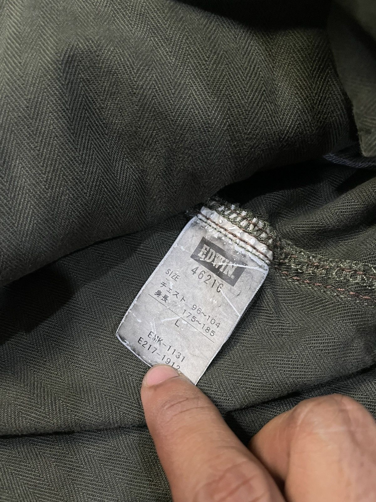 Edwin Type 505 Military Edwin Jacket Size US L / EU 52-54 / 3 - 9 Thumbnail