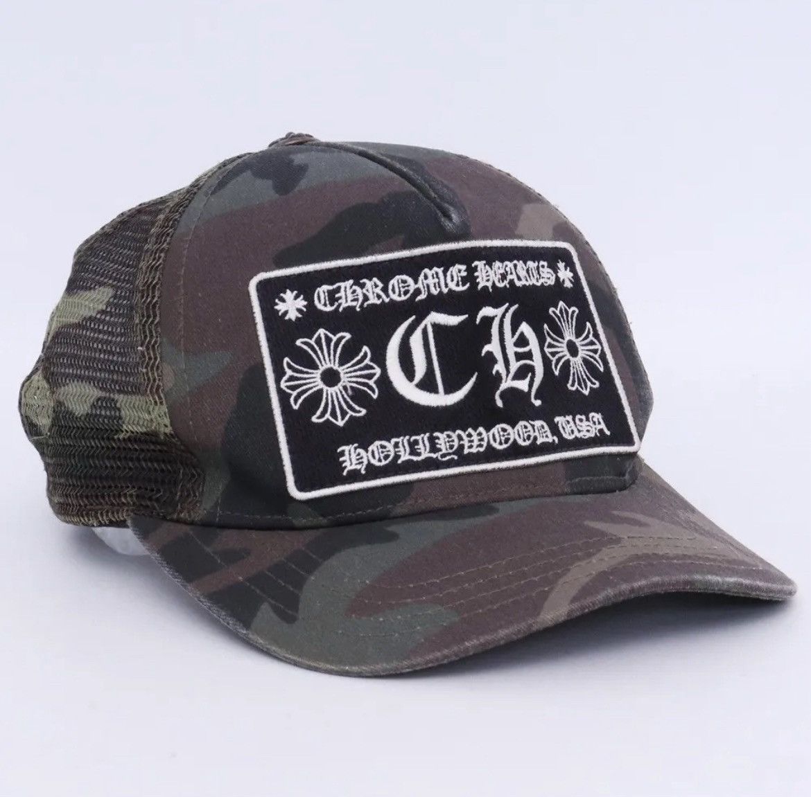 Chrome Hearts 90s Chrome Hearts Camo Hat Size ONE SIZE - 2 Thumbnail