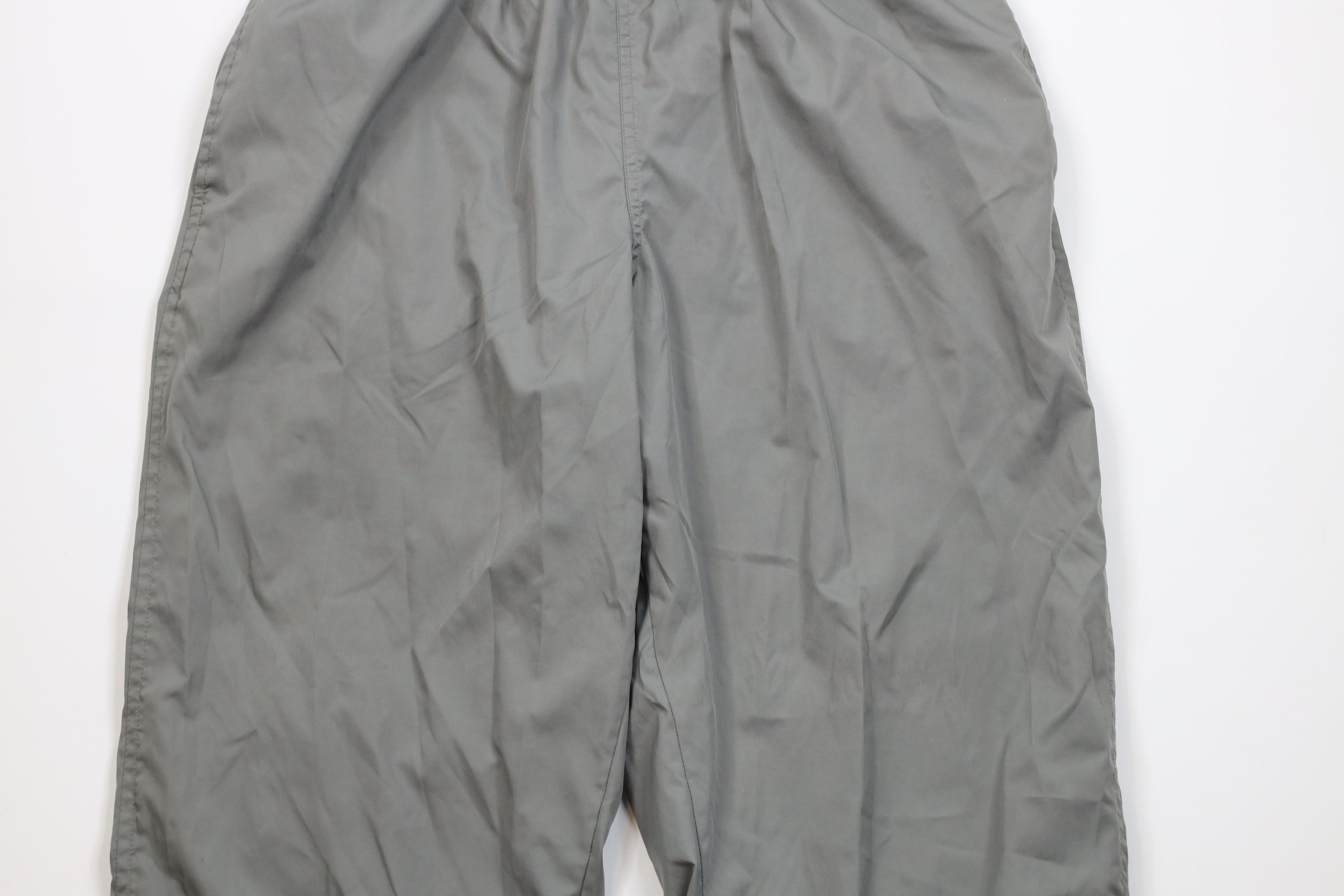 Reebok Vintage 90s Y2K Reebok Lined Wide Leg Windbreaker Pants Gray Size US 36 / EU 52 - 3 Thumbnail