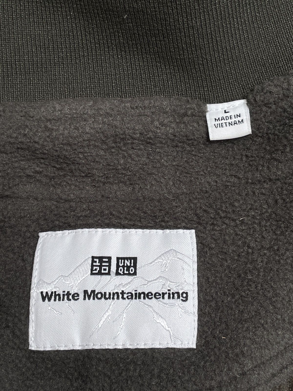 Japanese Brand × Uniqlo × White Mountaineering Vintage Uniqlo White Mountaineering Fleece Jacket 2000s Size US L / EU 52-54 / 3 - 11 Thumbnail