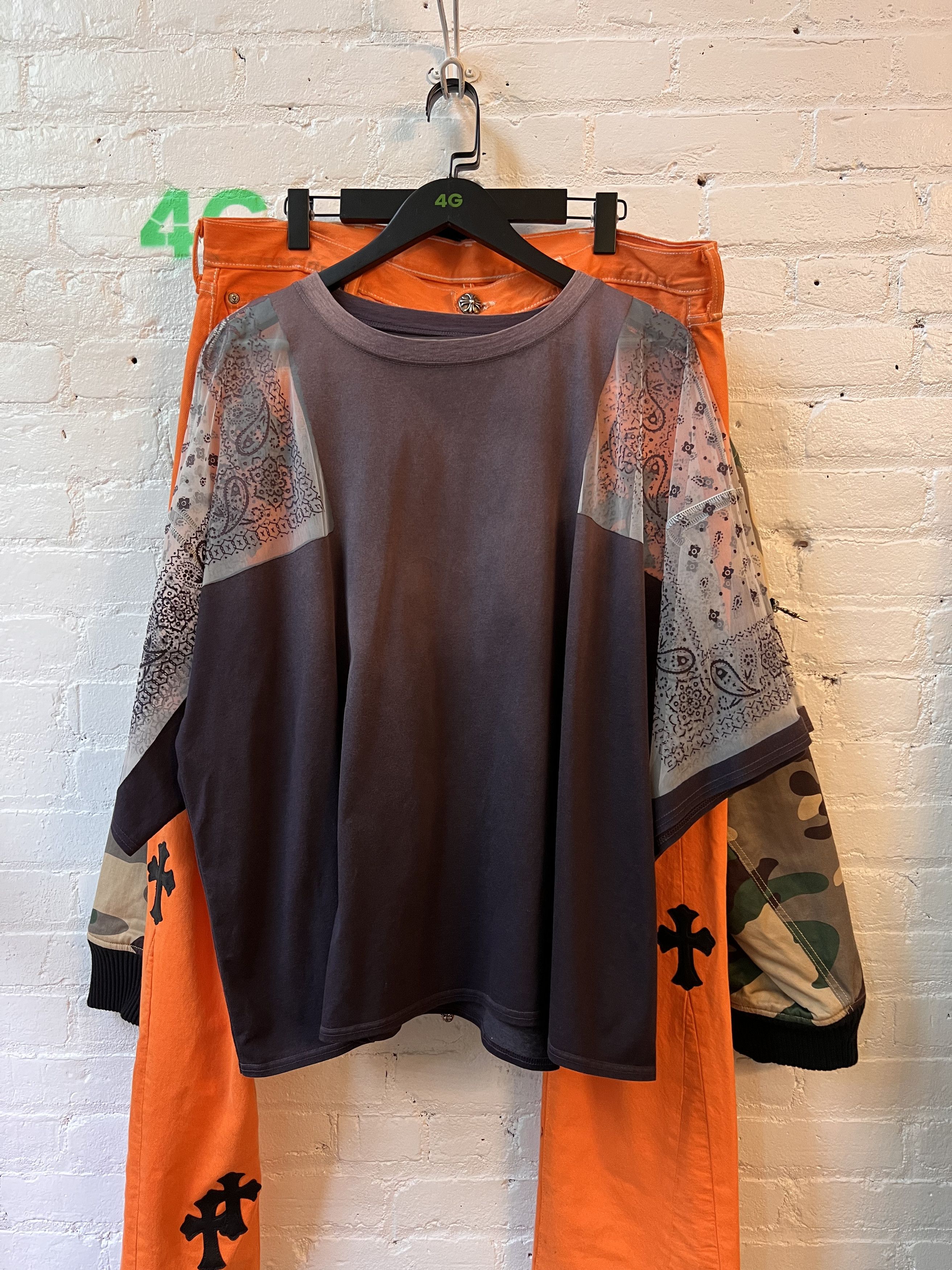 Kapital Kapital Sheer Bandana Shirt 4G SELLER Size US S / EU 44-46 / 1 - 2 Thumbnail
