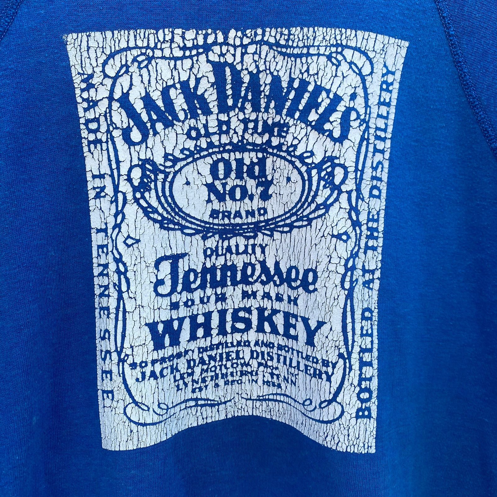 Vintage Vintage Jack Daniels 80s Faded Crewneck Raglan Sweatshirt Size US S / EU 44-46 / 1 - 3 Thumbnail