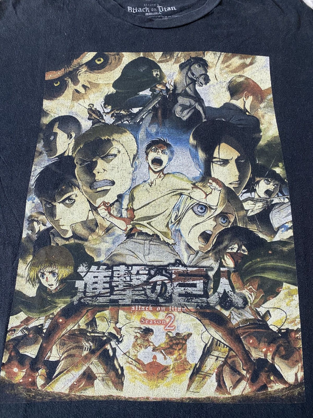 Anime Anime Attack on Titan Season 2 heavy graphic Size US XL / EU 56 / 4 - 3 Thumbnail