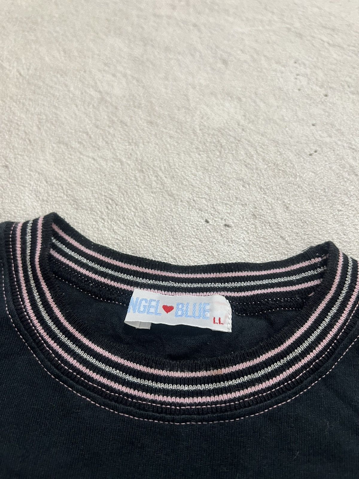 Number (N)ine 2000s Angel Blue Cdg Y's Poem Cute Taped Tee y2k Lgb Ifsix Size US S / EU 44-46 / 1 - 7 Thumbnail