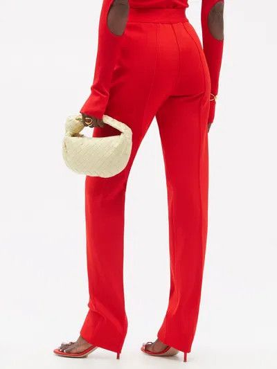 Givenchy o1y0925 Sweatpant in Red Size 28" / US 6 / IT 42 - 3 Thumbnail