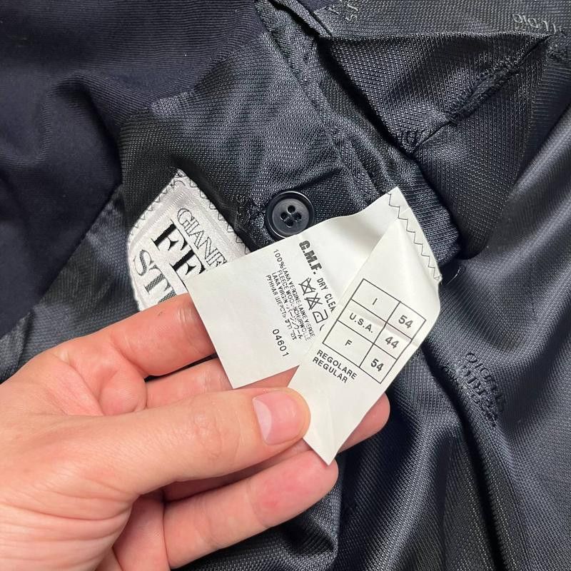 Gianfranco Ferre Gianfranco Ferre Classic Navy Blue Blazer Jacket Size 44 USA Size 44R - 6 Thumbnail