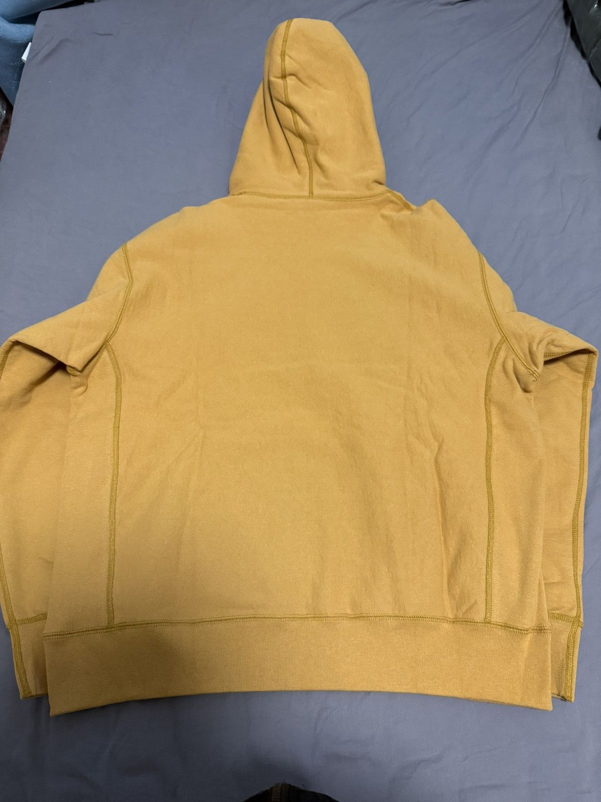 Supreme Supreme fw21 box logo hooded sweatshirt hoodie light mustard Size US L / EU 52-54 / 3 - 5 Thumbnail