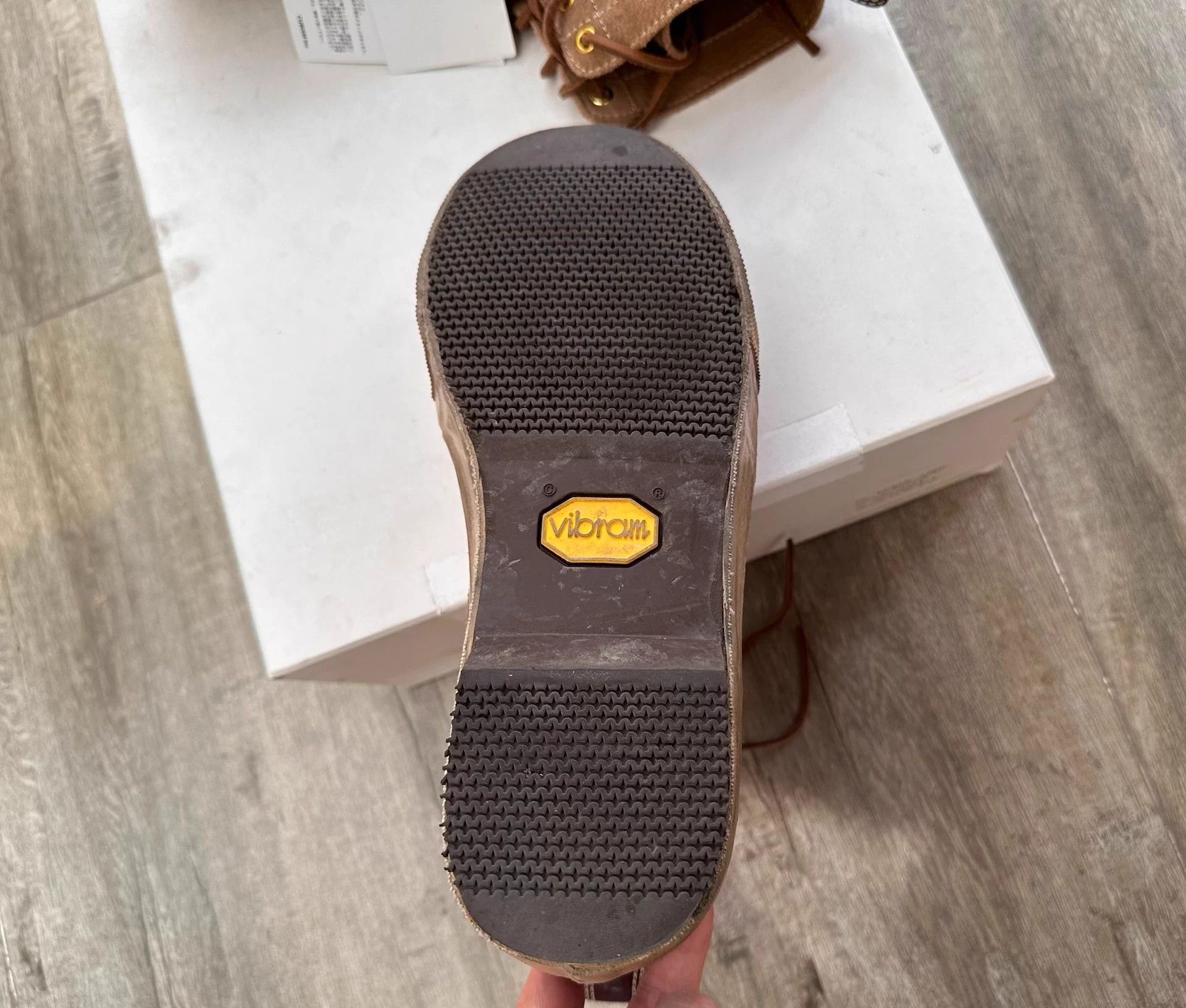 Visvim VISVIM 21SS DECOY DUCK Horween & Swedish Veg Tan Good US8.5 Size US 8.5 / EU 41-42 - 5 Thumbnail