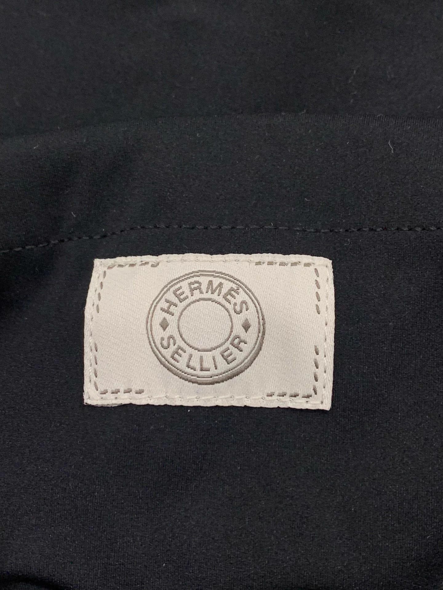 Hermes Hermes Black Riding Leggings XS New Size 24" / US 00 / IT 34 - 4 Thumbnail