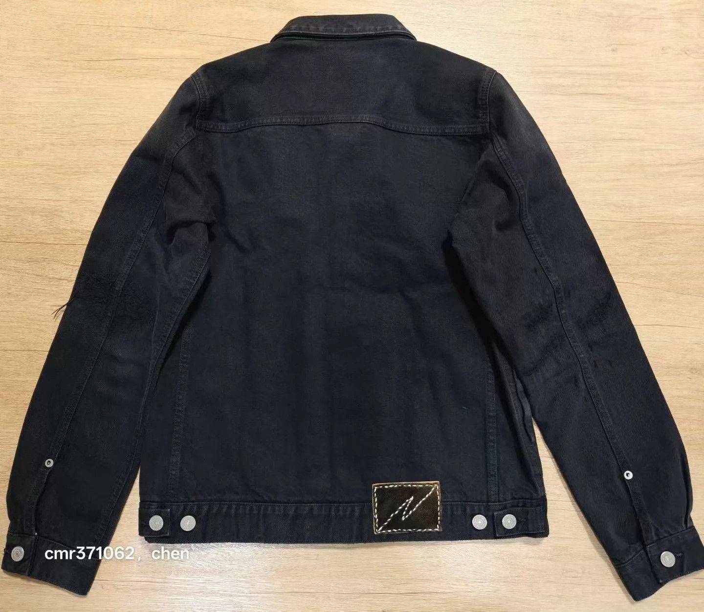 Visvim VISVIM ICT 101 JKT CMYK BLK DMGD-1006 Black Denim Size US M / EU 48-50 / 2 - 7 Thumbnail