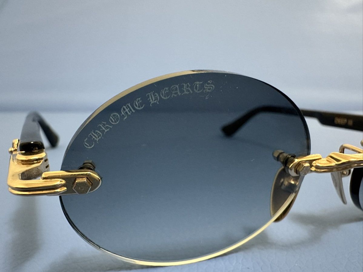 Chrome Hearts Chrome Hearts Deep III glasses Size ONE SIZE - 6 Thumbnail