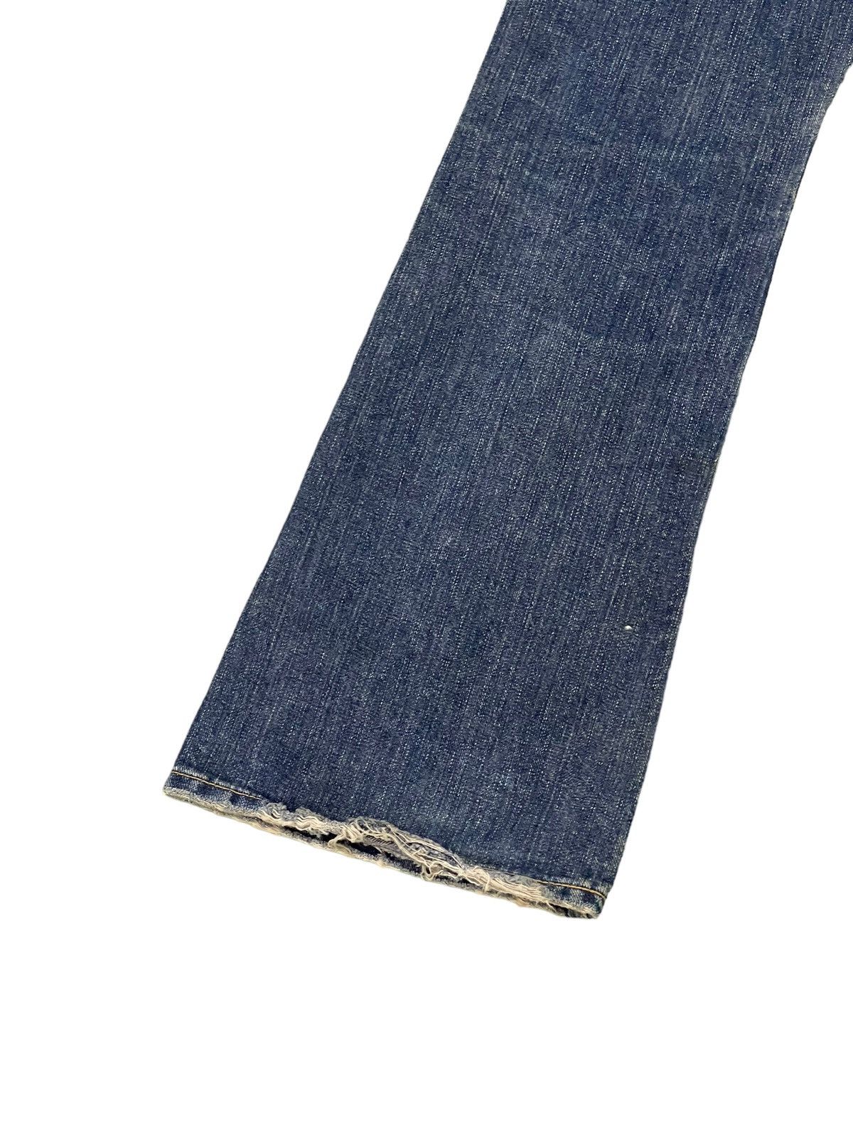 Lee Flare Jeans Lee Japan Slim Faded Distress Boot Cut 7🟦9 Size US 30 / EU 46 - 16 Thumbnail