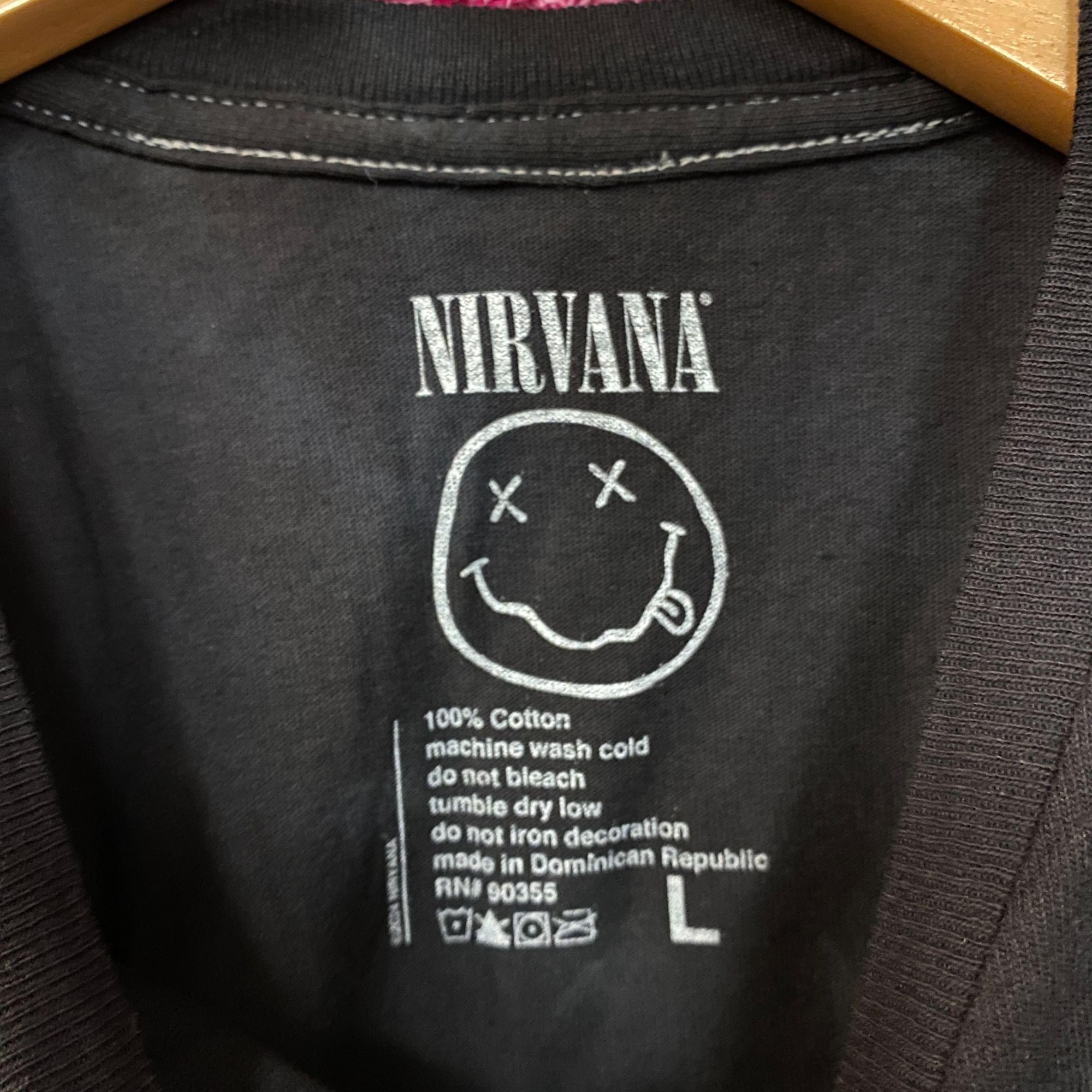 Nirvana Nirvana In Utero Album Floral Heart Angel Tie Dye Tee Large Size US L / EU 52-54 / 3 - 4 Thumbnail