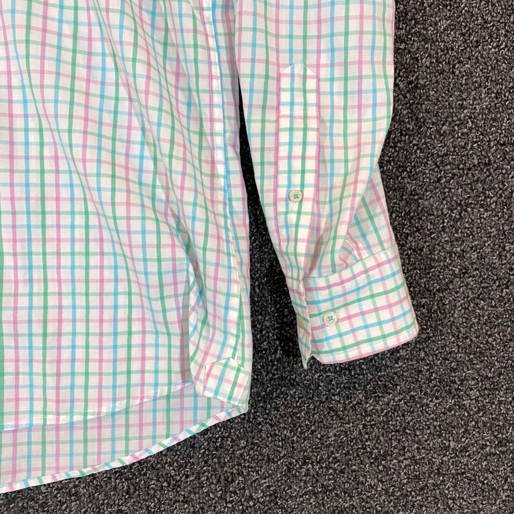 Southern Tide SOUTHERN TIDE Shirt Mens L Multicolor White Blue Plaid Button-Down Casual Classic Size US L / EU 52-54 / 3 - 5 Thumbnail