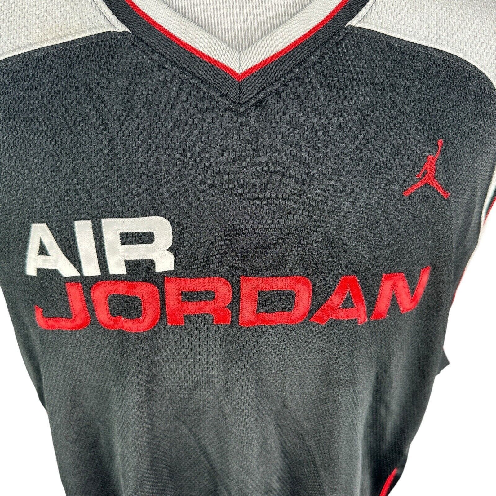 Nike Vintage Nike Air Jordan Basketball Jersey Men s 3XL Black Grailed
