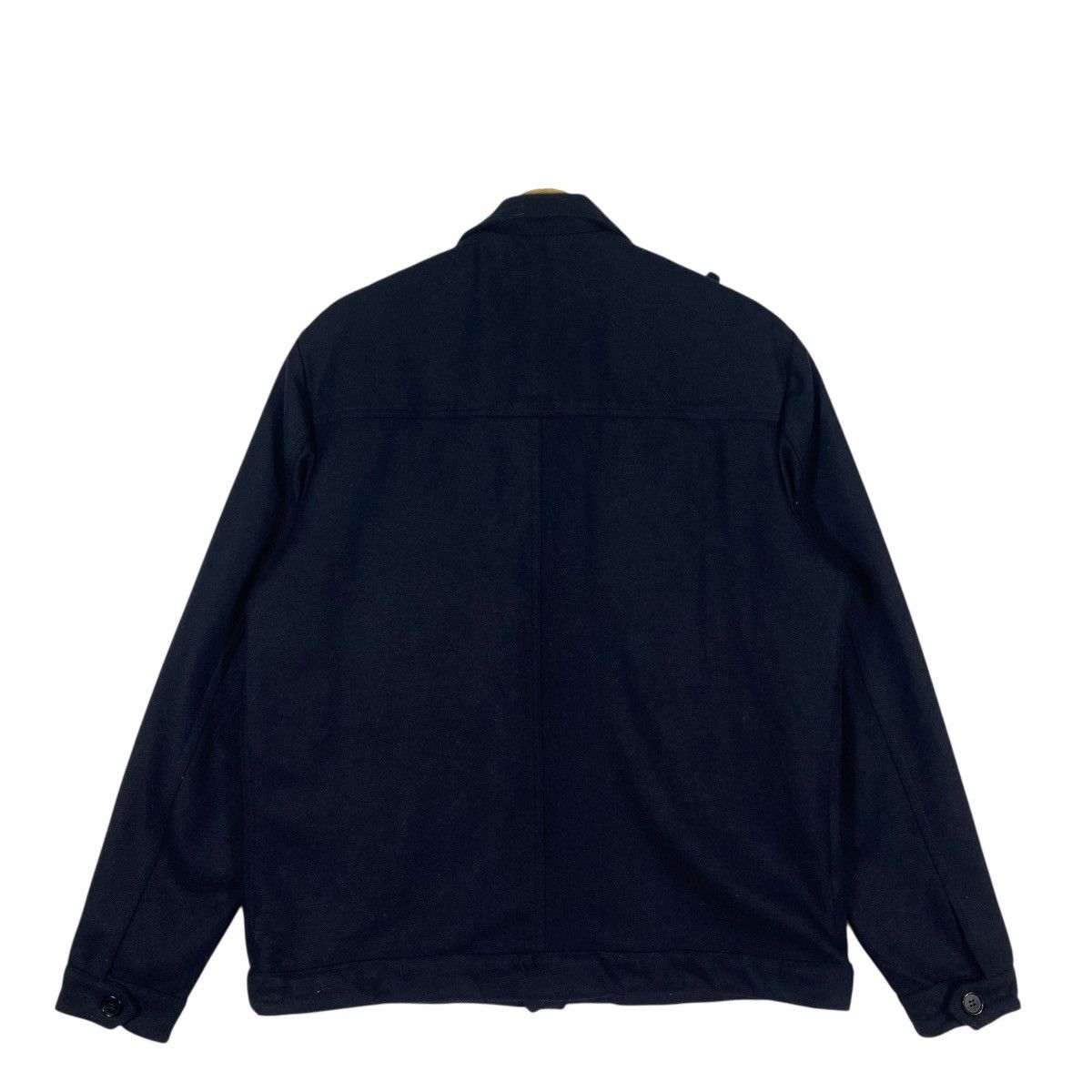 Designer Gazzarrini Wool Boxy Short Coat Button Jacket Size 50 Size US M / EU 48-50 / 2 - 10 Thumbnail