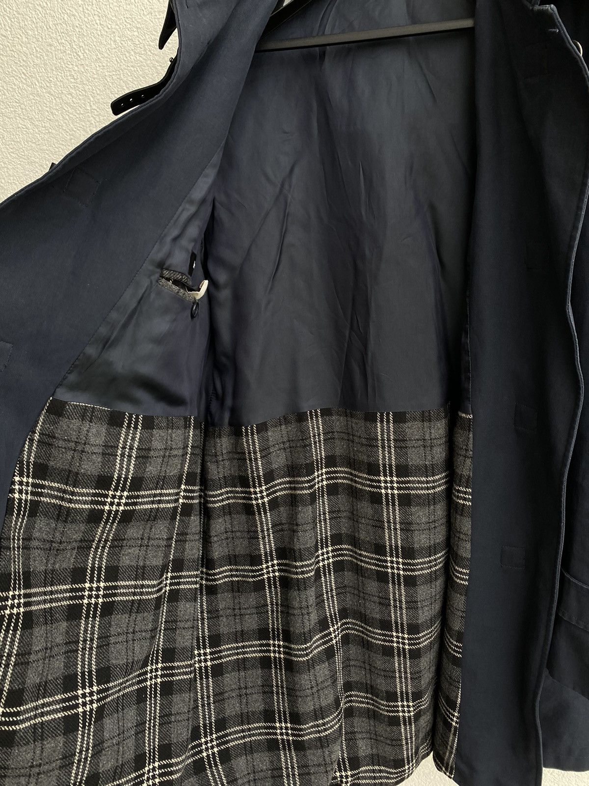 Yves Saint Laurent Autumn YSL Jacket Coat Long Bomber Vintage Windbreaker Size US L / EU 52-54 / 3 - 3 Thumbnail