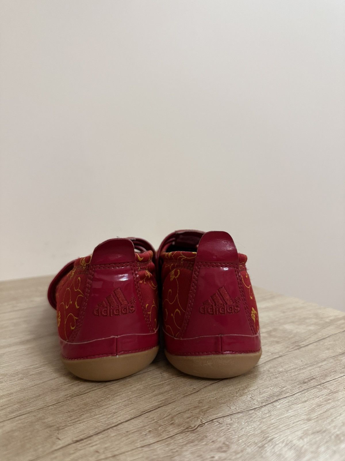 Adidas Adidas Y2K Red & Gold Mary Jane Sneakers – Archive Sample Size US 7 / IT 37 - 7 Thumbnail