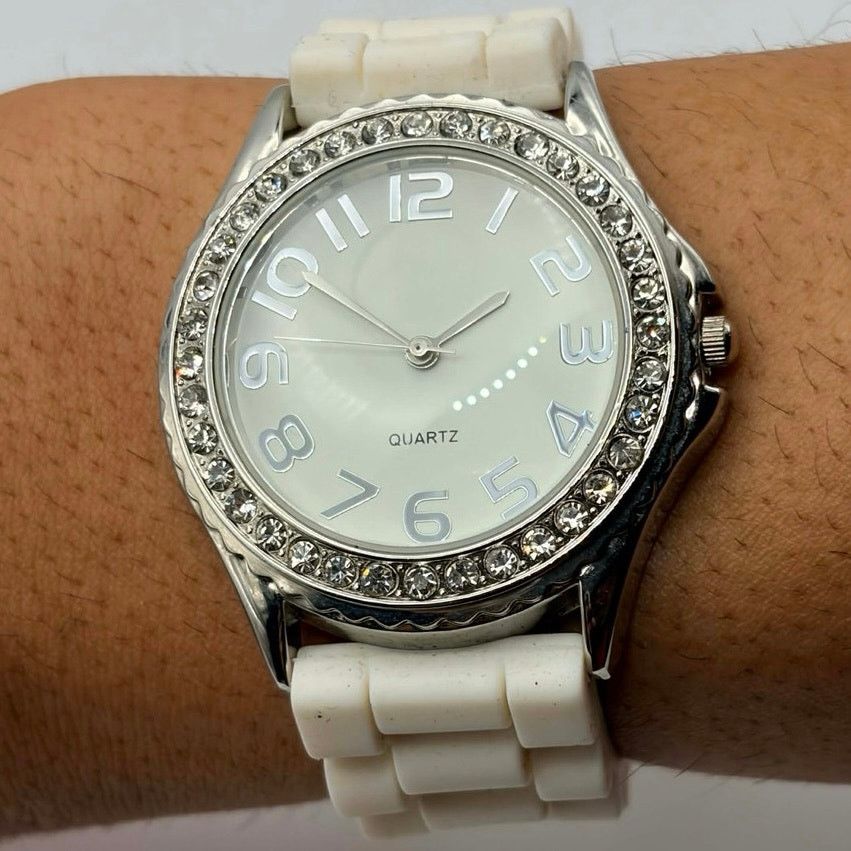 Other Silver & White Men's Watch Size ONE SIZE - 2 Thumbnail
