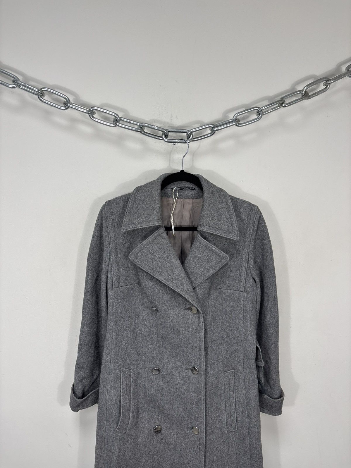 Other Vintage Steinbock Himalaya Women’s Double Breasted Wool Coat Size M / US 6-8 / IT 42-44 - 3 Thumbnail