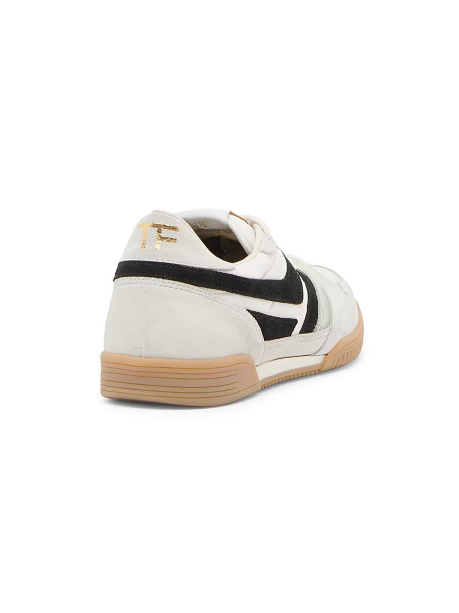 Tom Ford os11x0226 Size: 12 TF / Low-Top Sneakers in White/Black Size US 12 / EU 45 - 3 Thumbnail