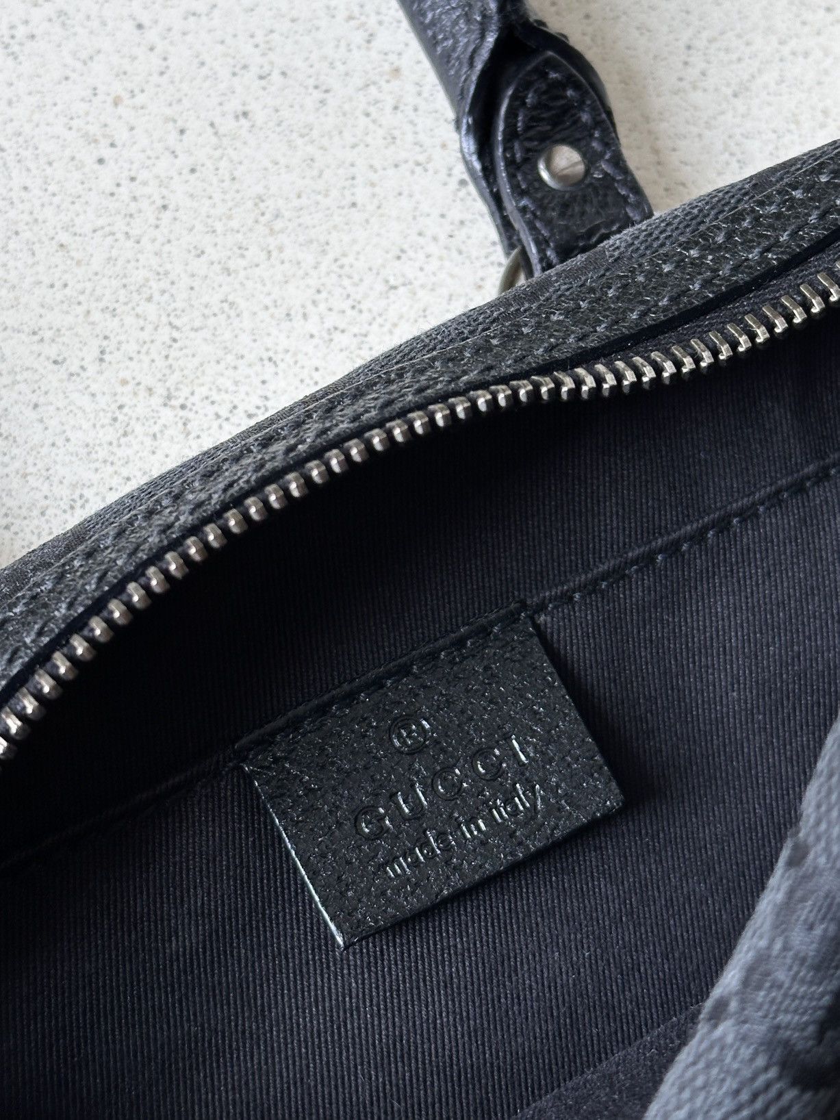Gucci GUCCI Mini Monogram Canvas Boston Hand Bag Leather 113010 Size ONE SIZE - 12 Thumbnail