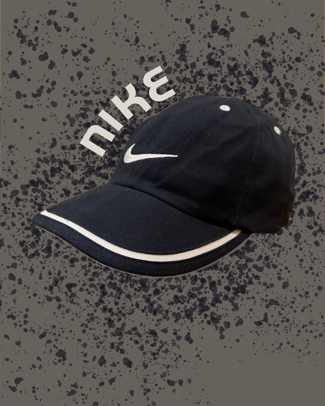 Nike Black Nike Cap Size ONE SIZE - 1 Thumbnail