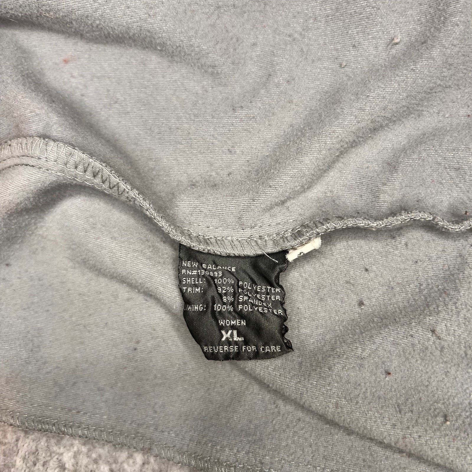 New Balance New Balance Women's Hooded Jacket Sz XL knit Gray Size XL / US 12-14 / IT 48-50 - 2 Thumbnail