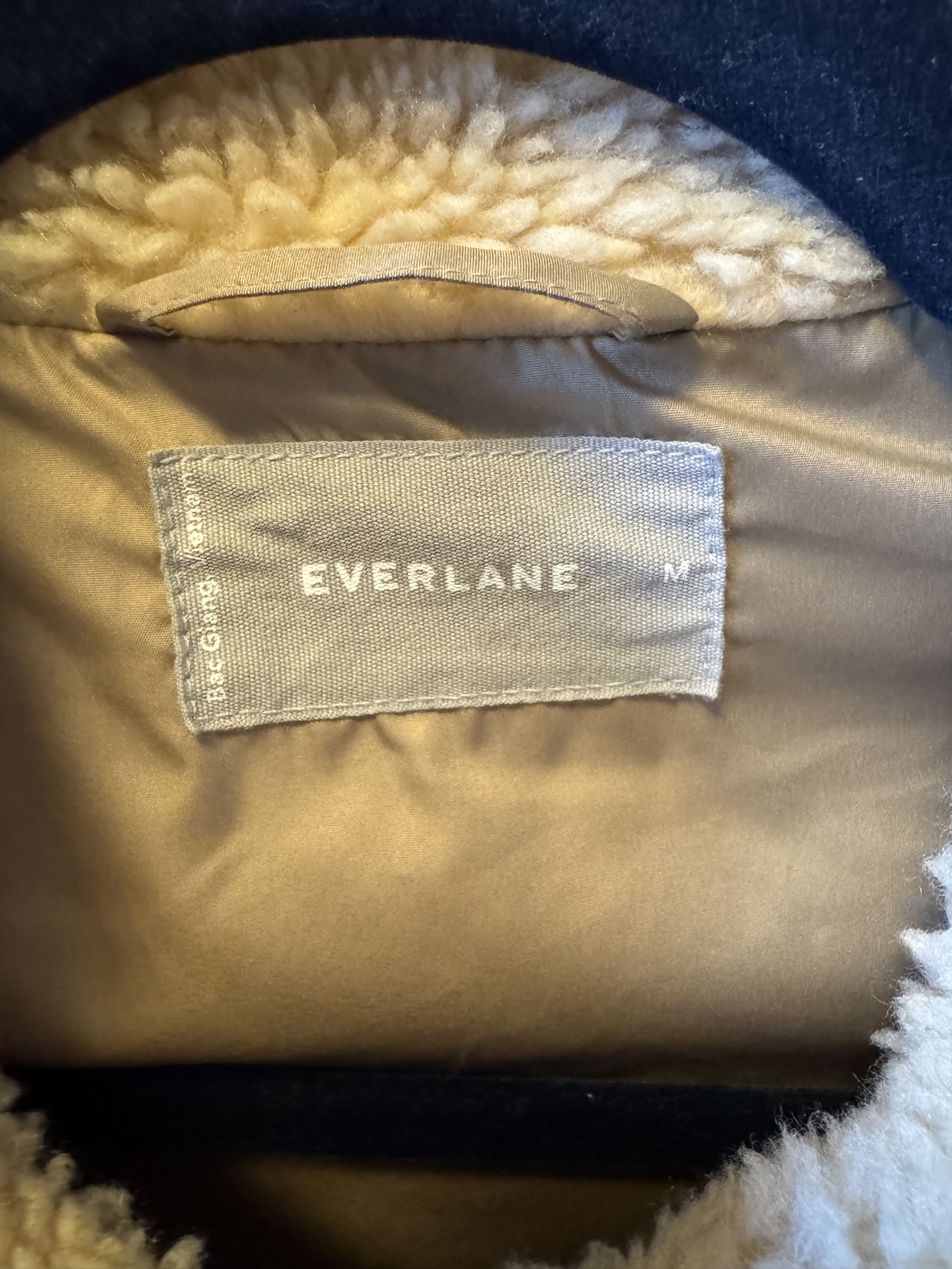 Everlane Everlane ReNew Sherpa Full Zip Pile Jacket Size US M / EU 48-50 / 2 - 2 Thumbnail