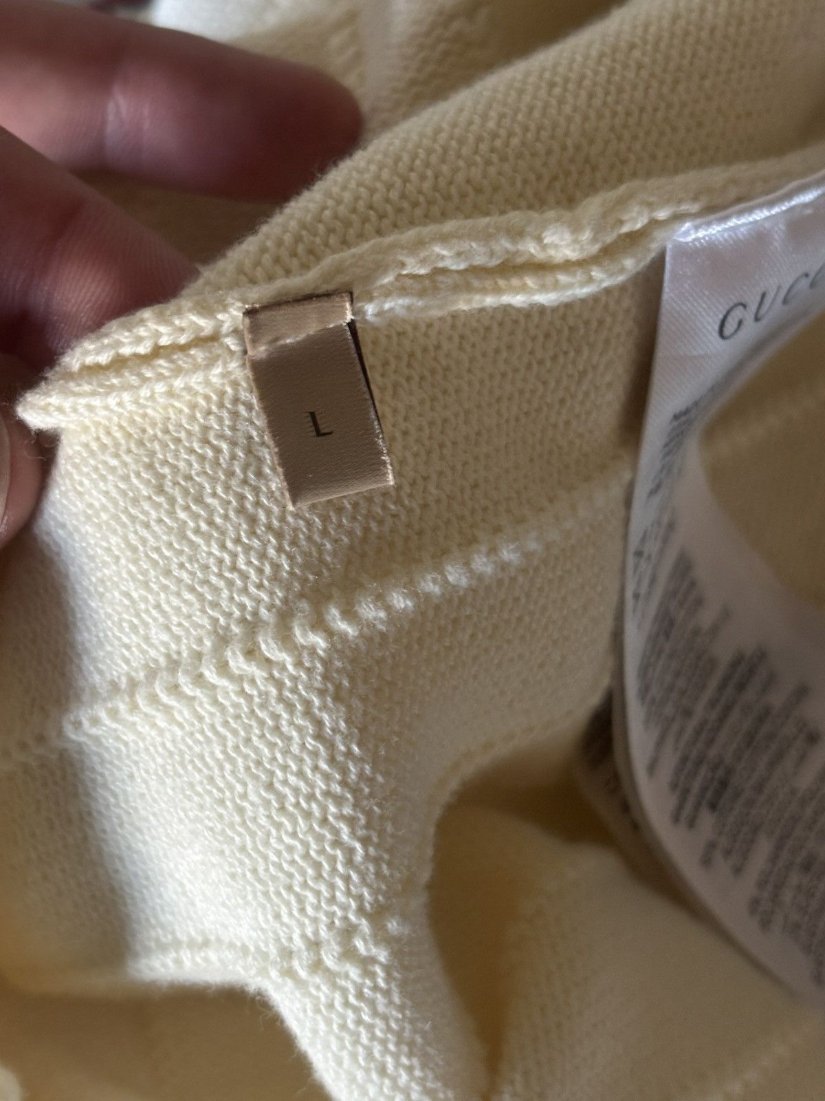 Gucci Gucci Web GG Chunky Knit sweater Size US M / EU 48-50 / 2 - 9 Thumbnail