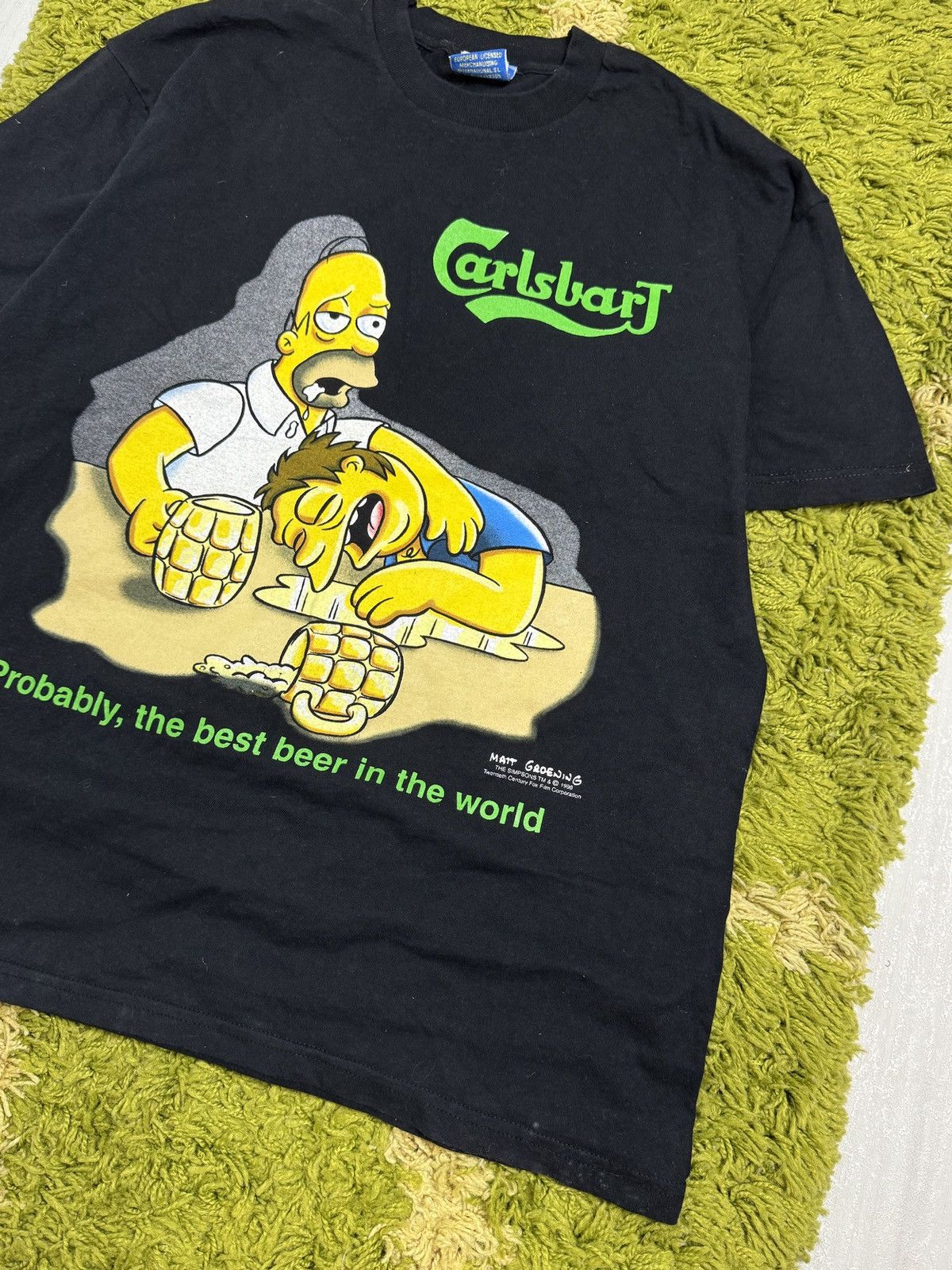 Band Tees × The Simpsons The Simpson 1998 Homer Simpson More Beer Humor T Shirt Size US L / EU 52-54 / 3 - 2 Thumbnail